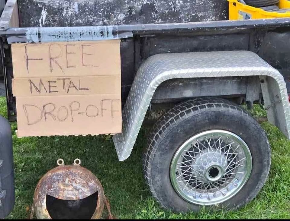FREE Metal Scrap Drop-Off!