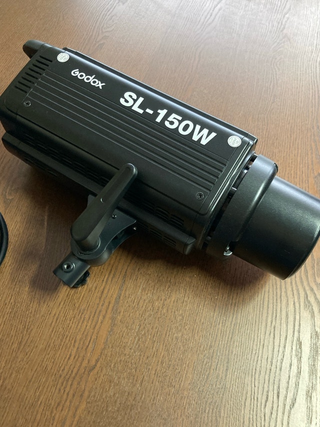 Godox SL-150W LED Video Light with a tripod light stand - photo 4