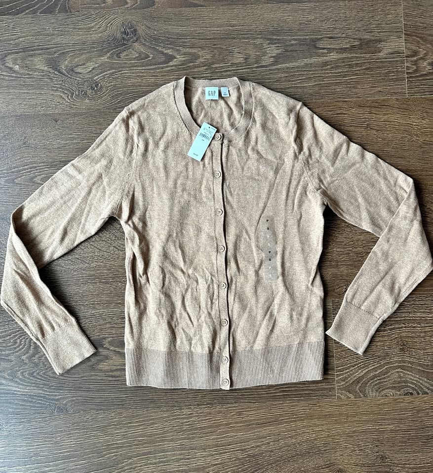 BNWT GAP Brown Cardigan - Size S