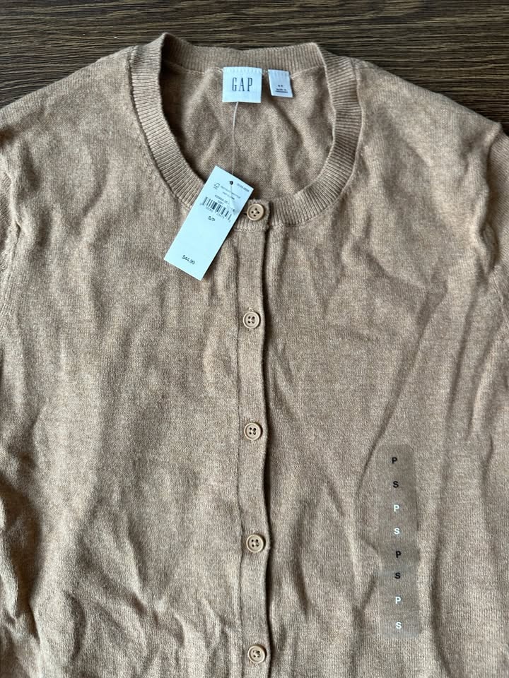 BNWT GAP Brown Cardigan - Size S - photo 2