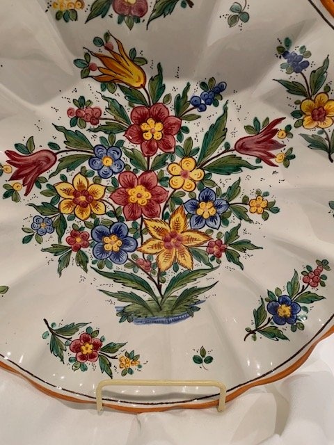 Vintage Hand Painted Wall Plate - Made in Italy - photo 3