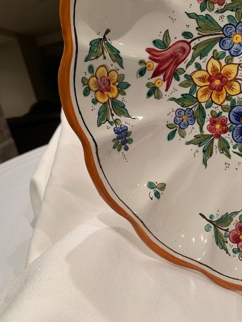 Vintage Hand Painted Wall Plate - Made in Italy - photo 4