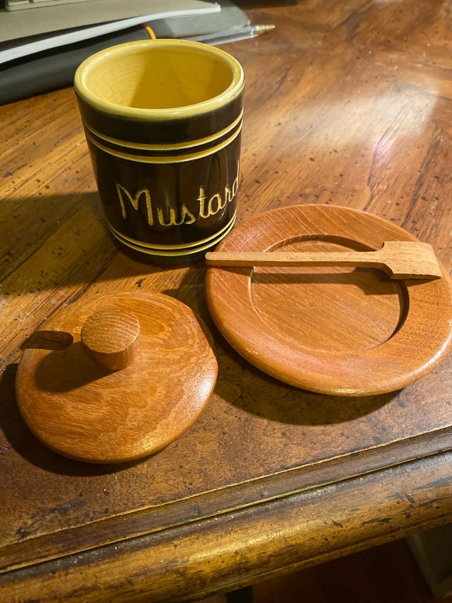 1960s Karl Holmberg Akta Teak / pottery - photo 3