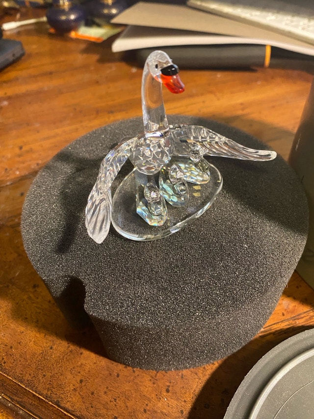VTG Swarovski Swan Family "Beauties of the Lake"