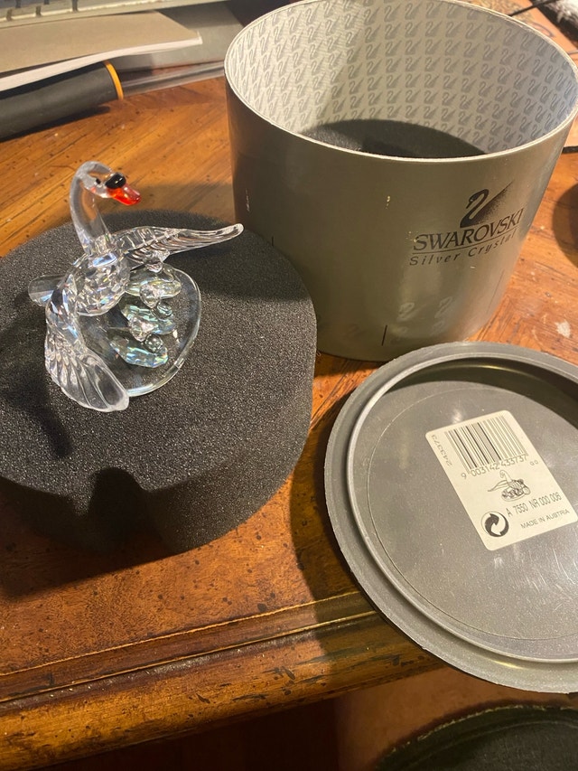 VTG Swarovski Swan Family "Beauties of the Lake" - photo 2