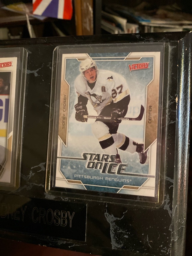 Two Sidney Crosby Cards on Wall Plaque - photo 4