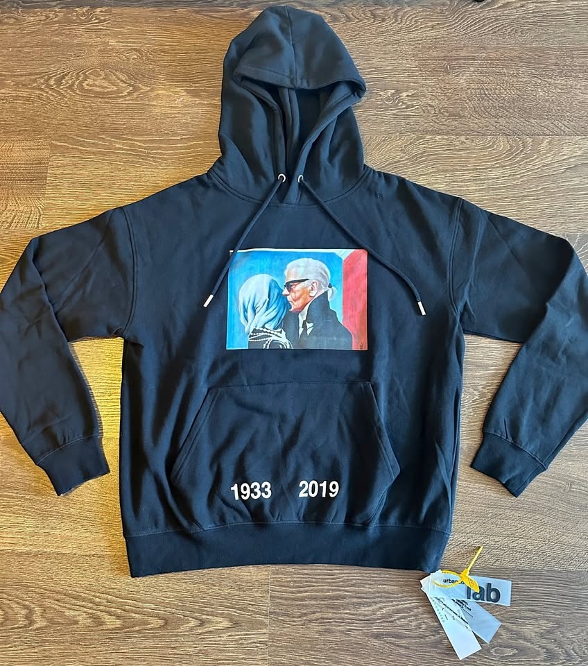NWT UrbanCooLab Lemonardo The Lover's Homage Black Hoodie