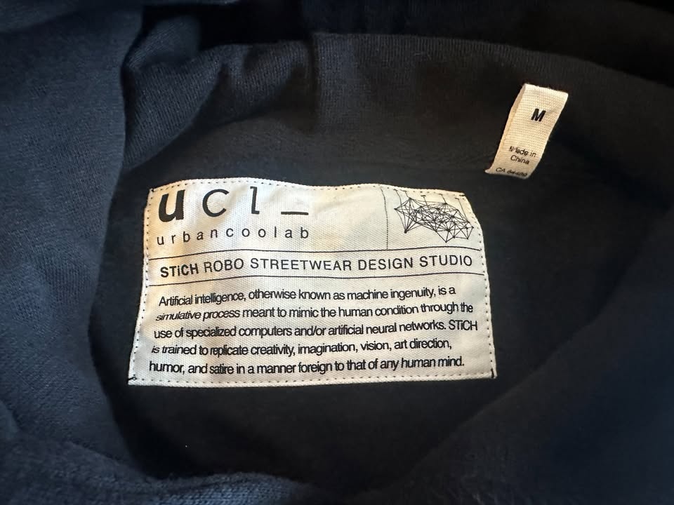 NWT UrbanCooLab Lemonardo The Lover's Homage Black Hoodie - photo 4