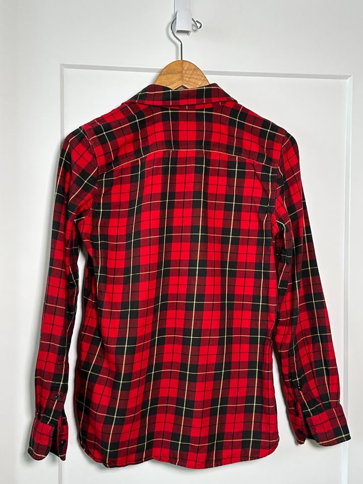 Ralph Lauren Red Button Down Plaid Shirt - Size S - photo 4