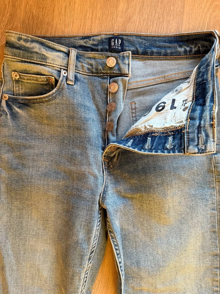 Women's Gap High Waist Straight Jeans - Size 26 - photo 2