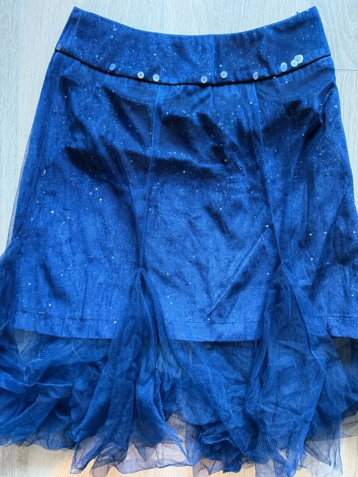 Navy Blue Tulle Skirt - Size XS/S - photo 4