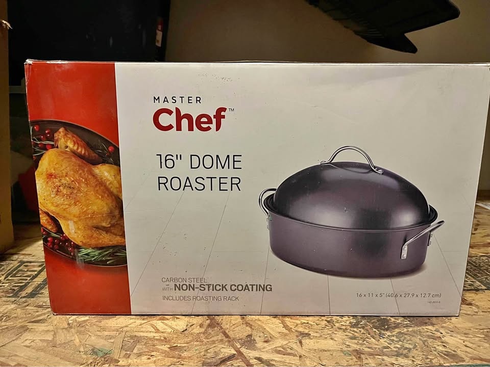 Brand new MASTER chef dome roaster 16”
