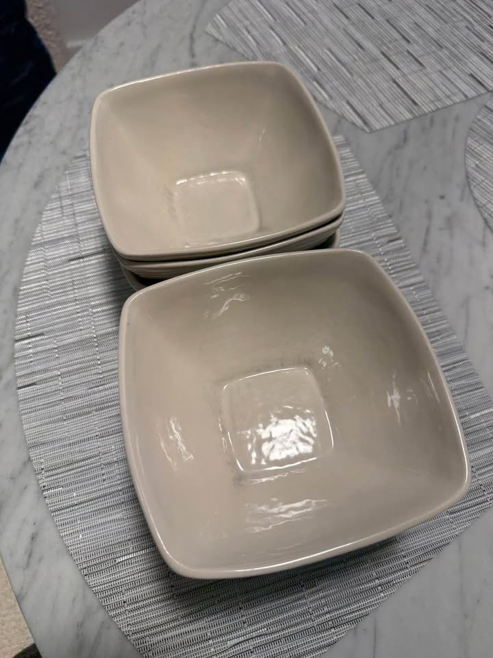 Country Craft by Jeff Banks Square Bowls – Set of 6 (5.5”) - photo 3