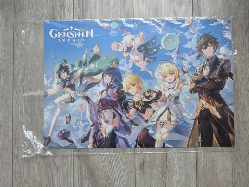 Genshin Impact Fan Expo 2022 Limited Promo Poster (12x18")