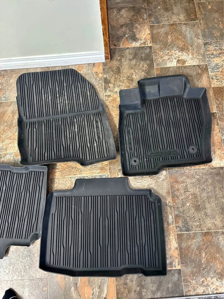 Ford Edge OEM All-Weather Floor Mats – 2007–2014
