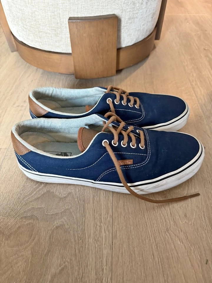 Men's Vans Era 59 Dress Blue Sneakers - Size 11