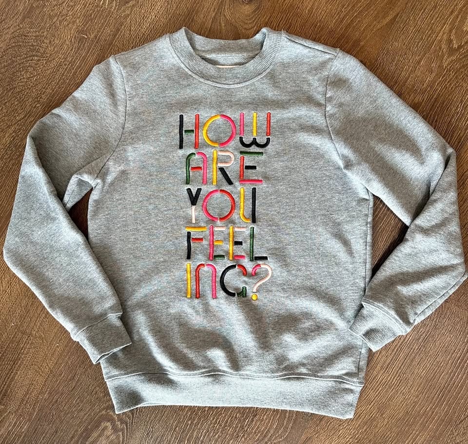 Grey Crewneck Sweatshirt - Size Small