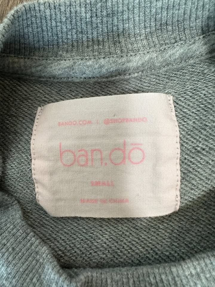 Grey Crewneck Sweatshirt - Size Small - photo 5