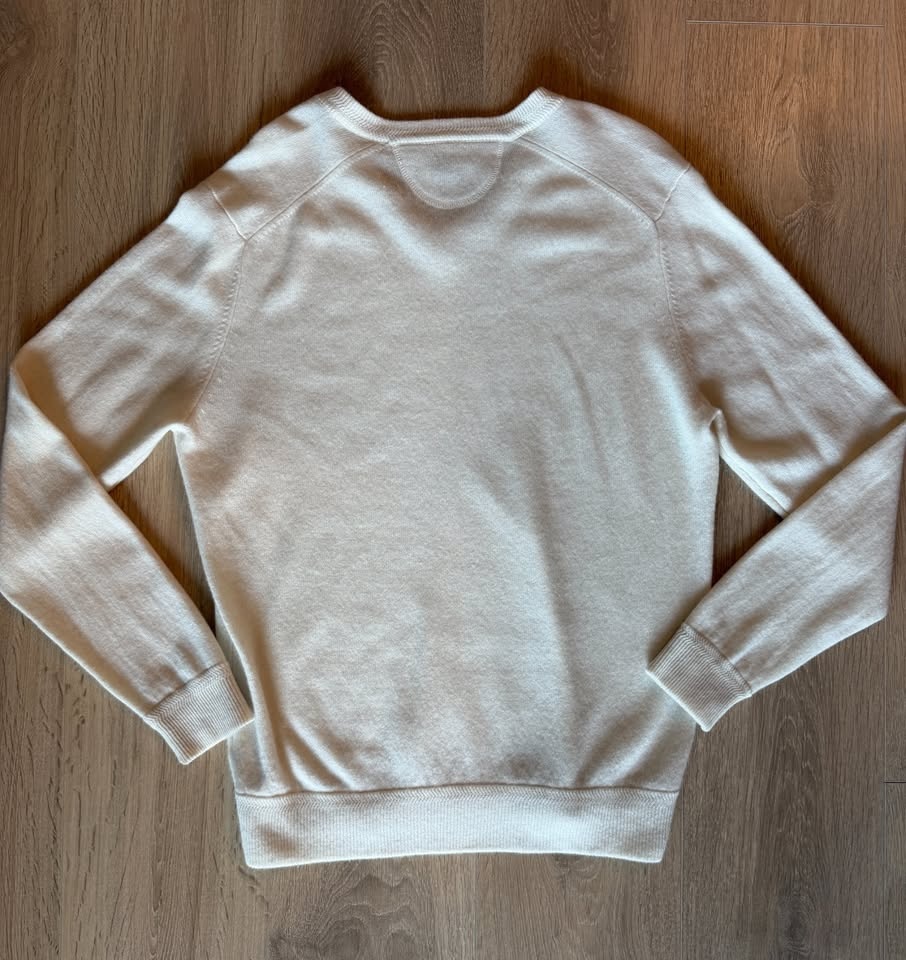 Men's Raffi Vneck Cashmere Sweater - Size M - photo 4