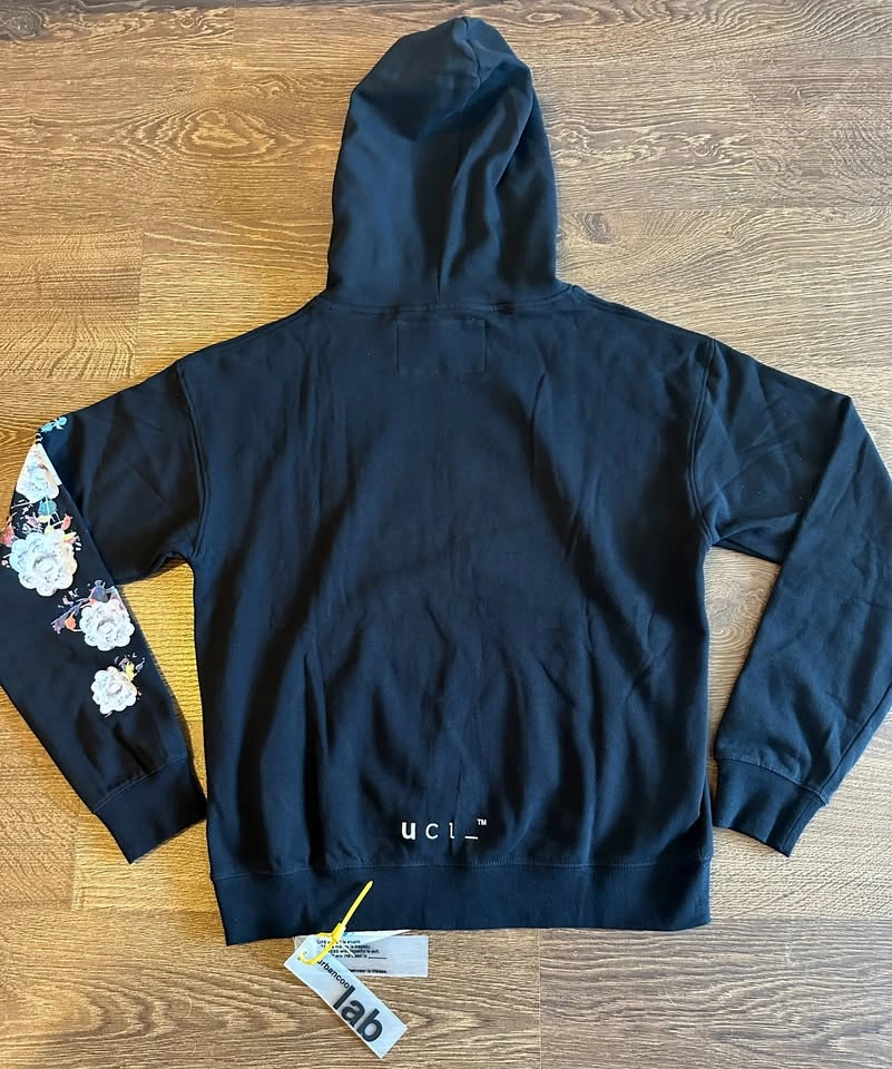 NWT UrbanCooLab G. Easy Mind Has No Gender Black Hoodie - photo 2