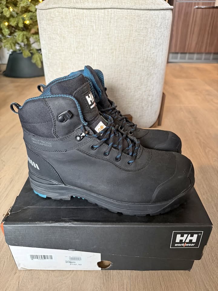 Helly Hansen Women's Steel Toe Work Boots - Size 11
