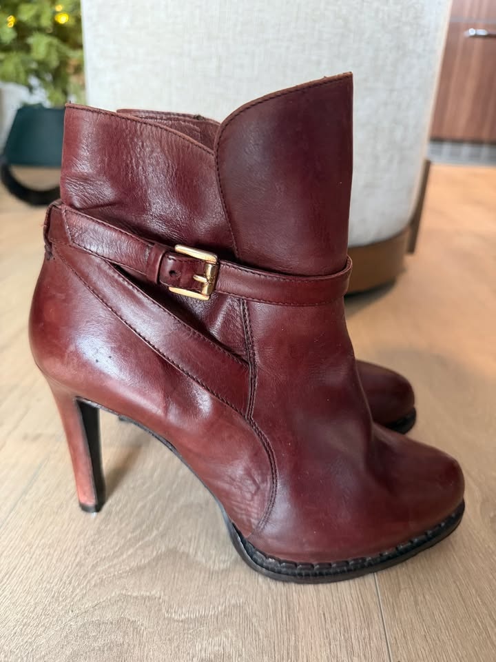 Pedro Miralles Leather Ankle Boots - Size 6 - photo 2
