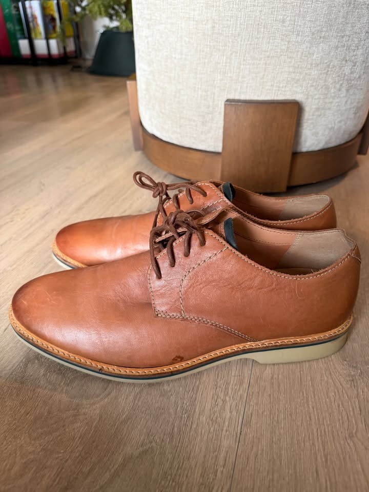 Men's Clarks Atticus Lace Leather Oxford Shoes - Size 10 1/2 - photo 4