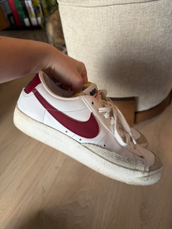 Nike Blazer Low 77 Vintage Red Sneakers - Size 8 - photo 2