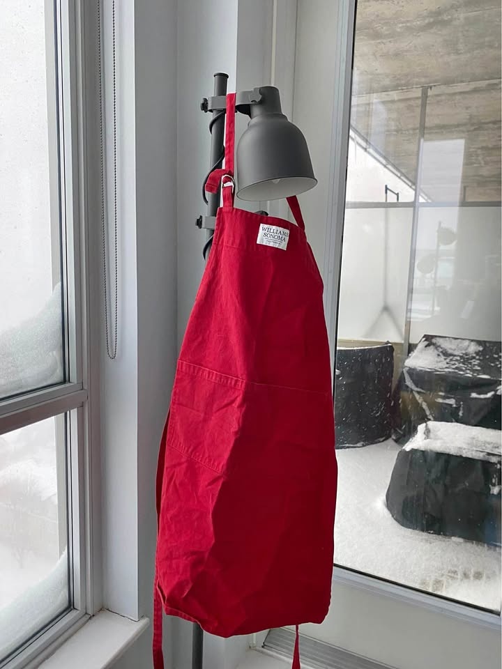 Red Williams Sonoma Apron