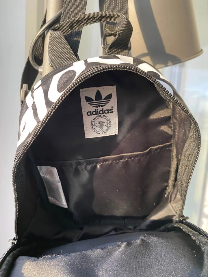 Adidas Black & White Mini Backpack - photo 3