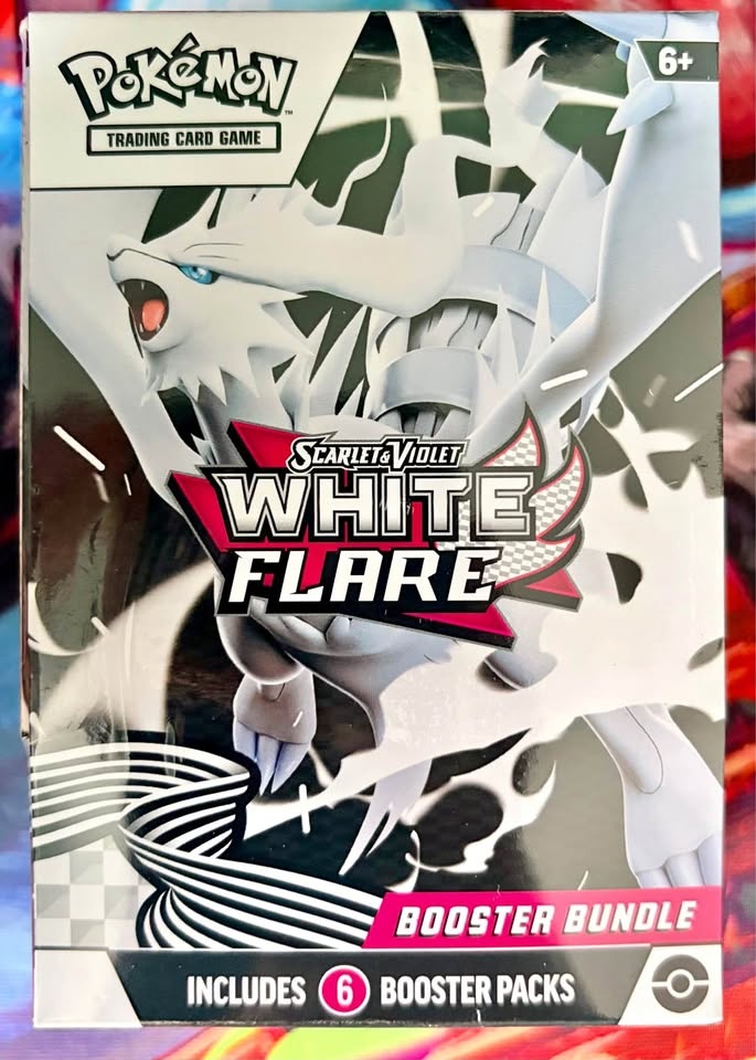 Pokemon TCG Scarlet & Violet-White Flare Booster Bundle (6 Packs