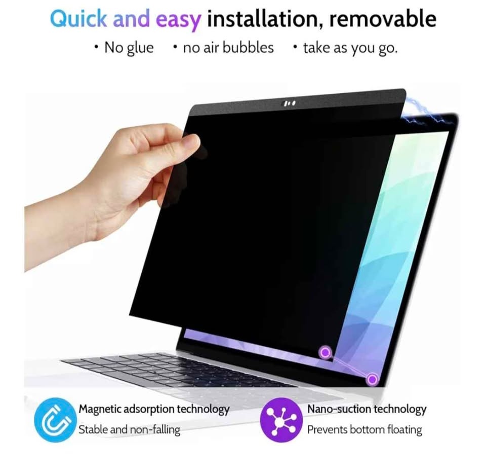 MacBook Air & Pro 13" Privacy Screen Protector - photo 2
