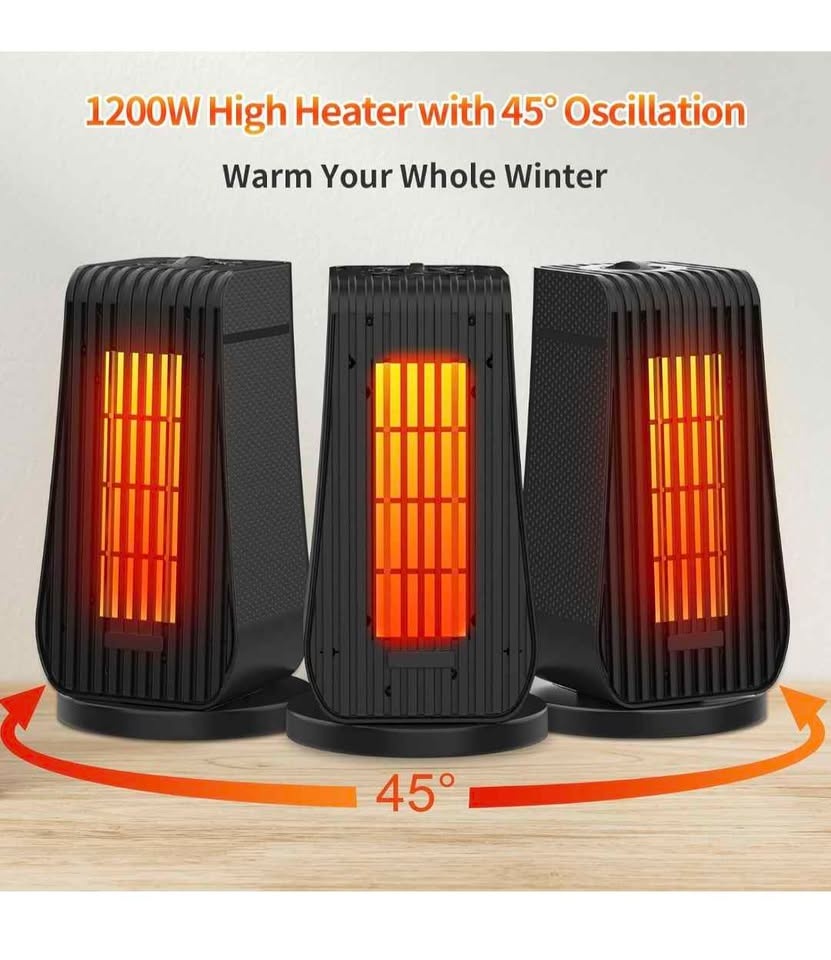 Portable heater/ Oscillating space heater - photo 3