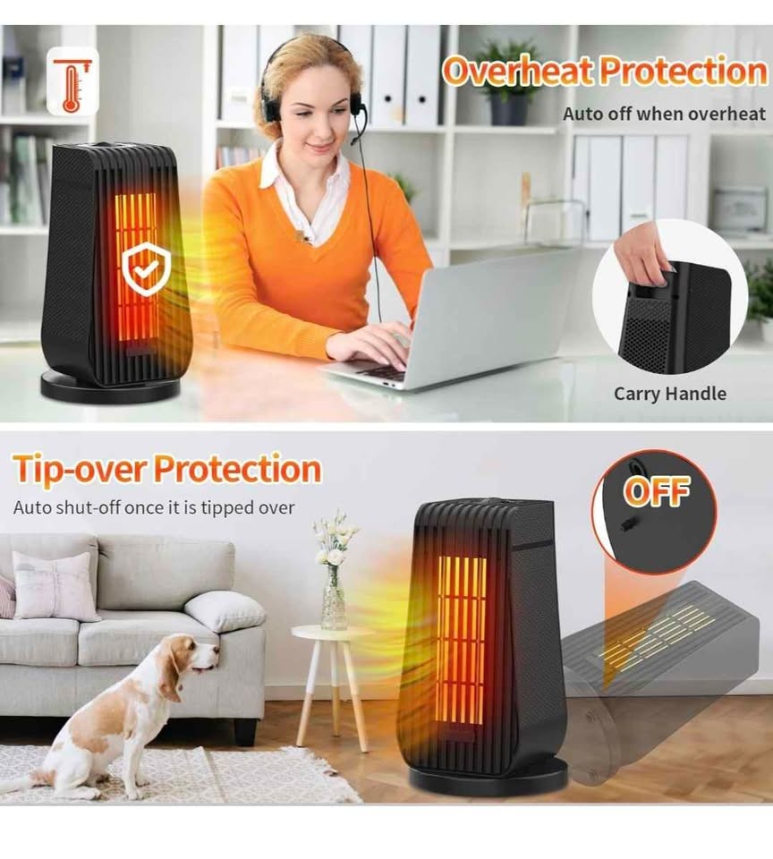 Portable heater/ Oscillating space heater - photo 4