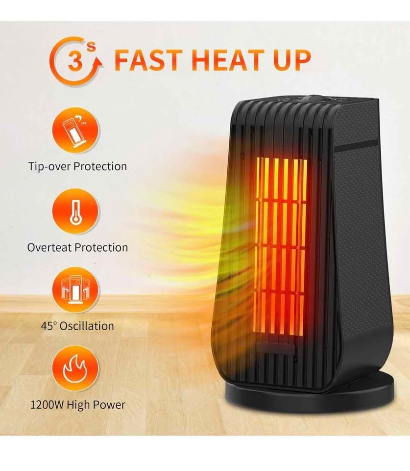 Portable heater/ Oscillating space heater - photo 5