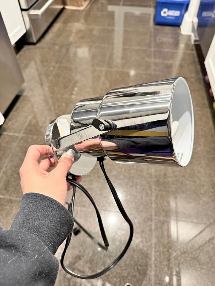 Chrome Pin Up Light