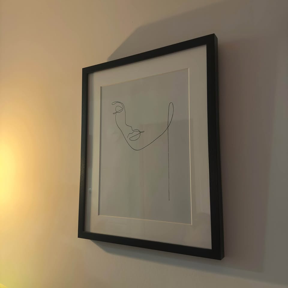 New Line Art Paintings with Frame - photo 2
