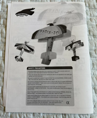 Ultrafly Radix 3D Part Instruction Manual - photo 3