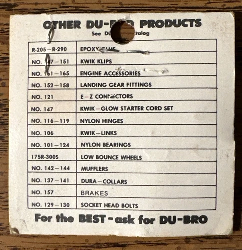 Du-Bro Cat. No. 136 | 6-32 Blind Mounting Nuts - photo 2