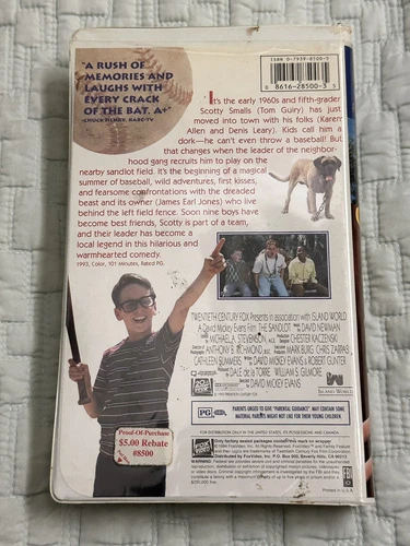 The Sandlot (VHS, 1993) - photo 2