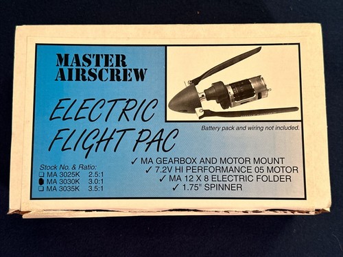 Master Airscrew MA 3030K (3.0:1) Electric Flight PAC