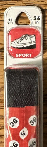 Adcor Products 36 Inch Sport Shoelaces (Black) - photo 2