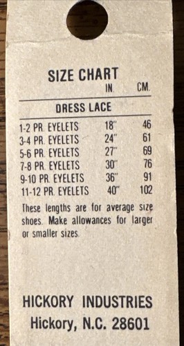 Hickory Industries No. 61400 | 27" Brown Waxed Dress Laces (2 Pa - photo 4