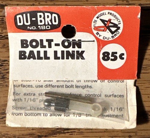 Du-Bro Cat. No. 180 | Bolt-On Ball Link
