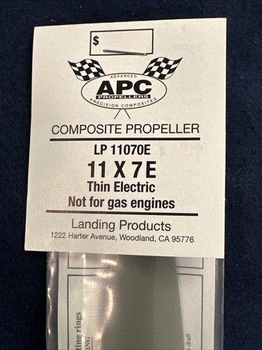 APC Propellers LP11070E | 11 x 7 E Propeller - photo 2