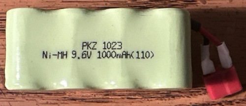 Parkzone PKZ 1023 | 1000mAh 9.6V Ni-MH Battery