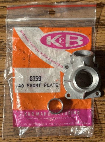 K&B Manufacturing Part No. 8359 | .40 Front Plate
