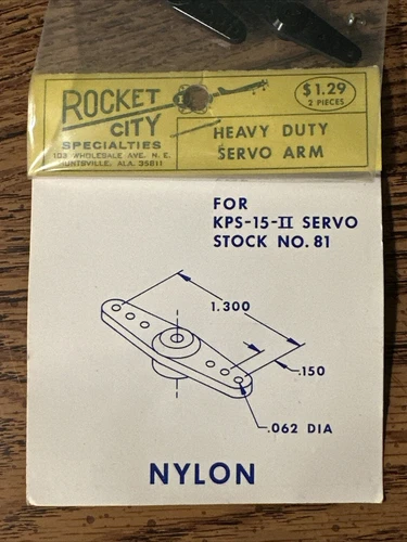 Rocket City Specialties Heavy Duty Servo Arm (2 Pcs) - photo 2