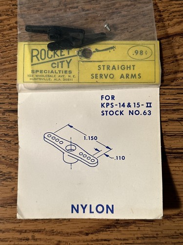 Rocket City Specialties | Straight Servo Arms - photo 2