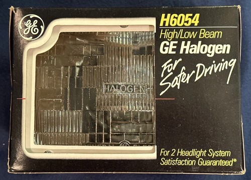 GE H6054 High/Low Beam Halogen Vehicle Light